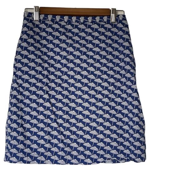 BODEN women’s skirt, excellent condition, size 6P? Blue, white - Picture 1 of 6